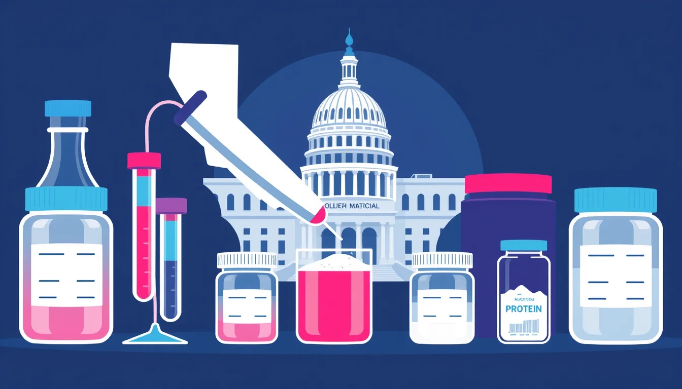 California Proposes Mandatory Heavy Metal Testing for Protein Brands — illustration