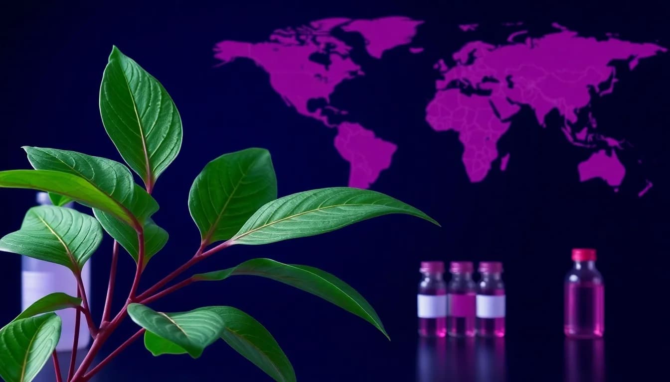 CDC Probes Multistate Salmonella Outbreak Tied to Moringa Powder — illustration