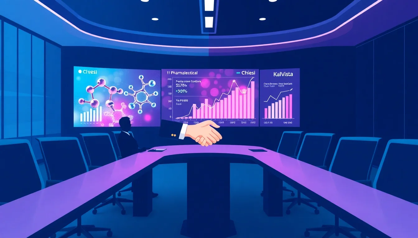 Chiesi Acquires KalVista for $1.9B in Rare Disease Push — illustration
