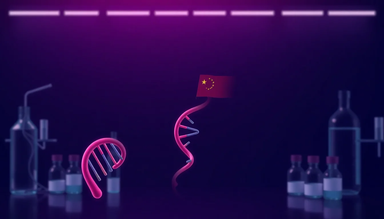 China's IIT Framework Challenges U.S. Gene Therapy Dominance — illustration