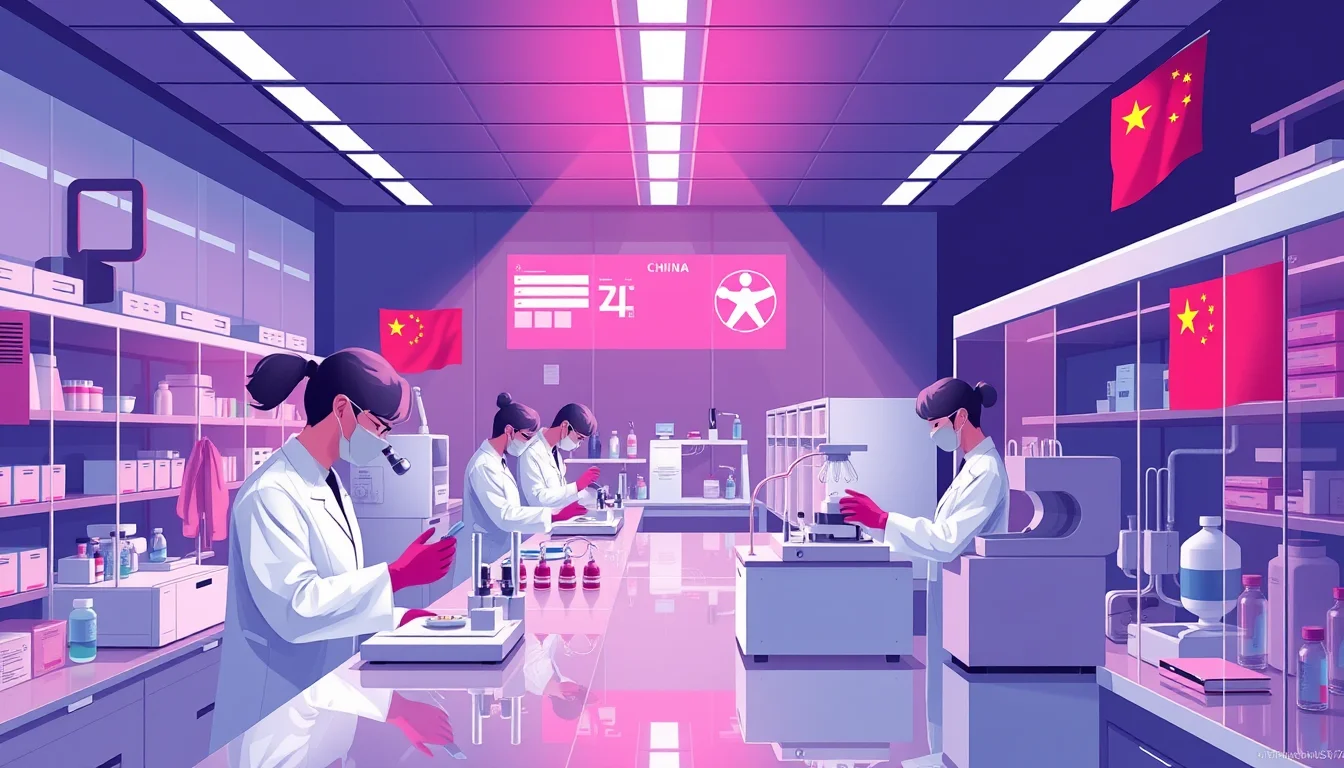 China's NMPA Records 40 First-Time Approvals in 2025 as Innovation Accelerates — illustration