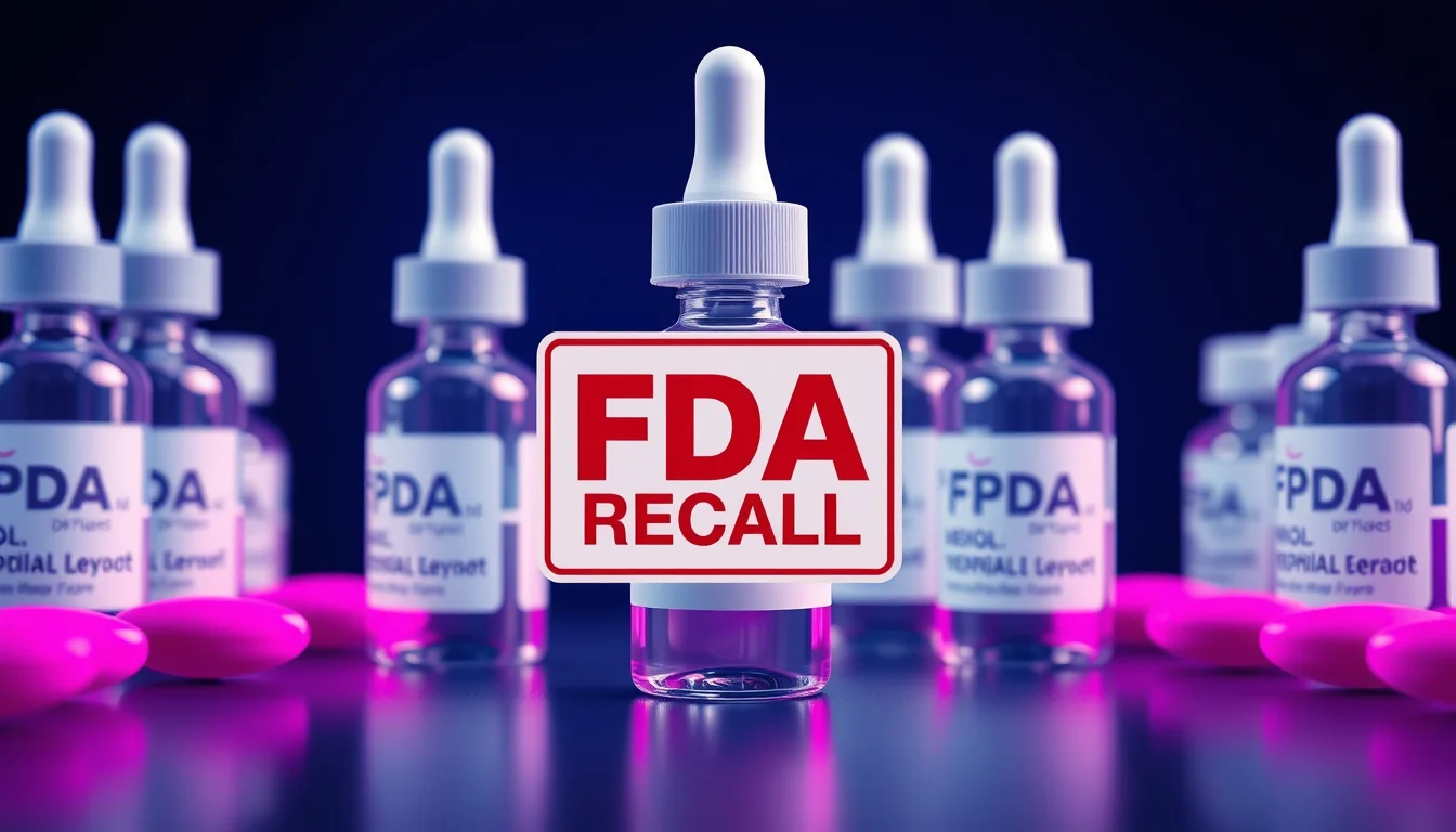 Clear Eyes Maximum Itchy Eye Relief Recalled Over Contamination Risk — illustration