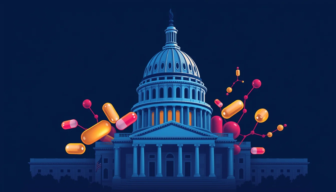 New Bill Aims to Overhaul FDA's Dietary Supplement Drug Preclusion Rules — illustration