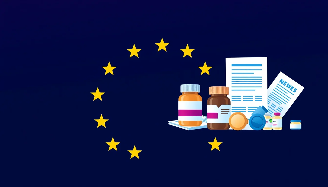 EU Non-Compliance Alerts for Supplements Hit Record High — illustration