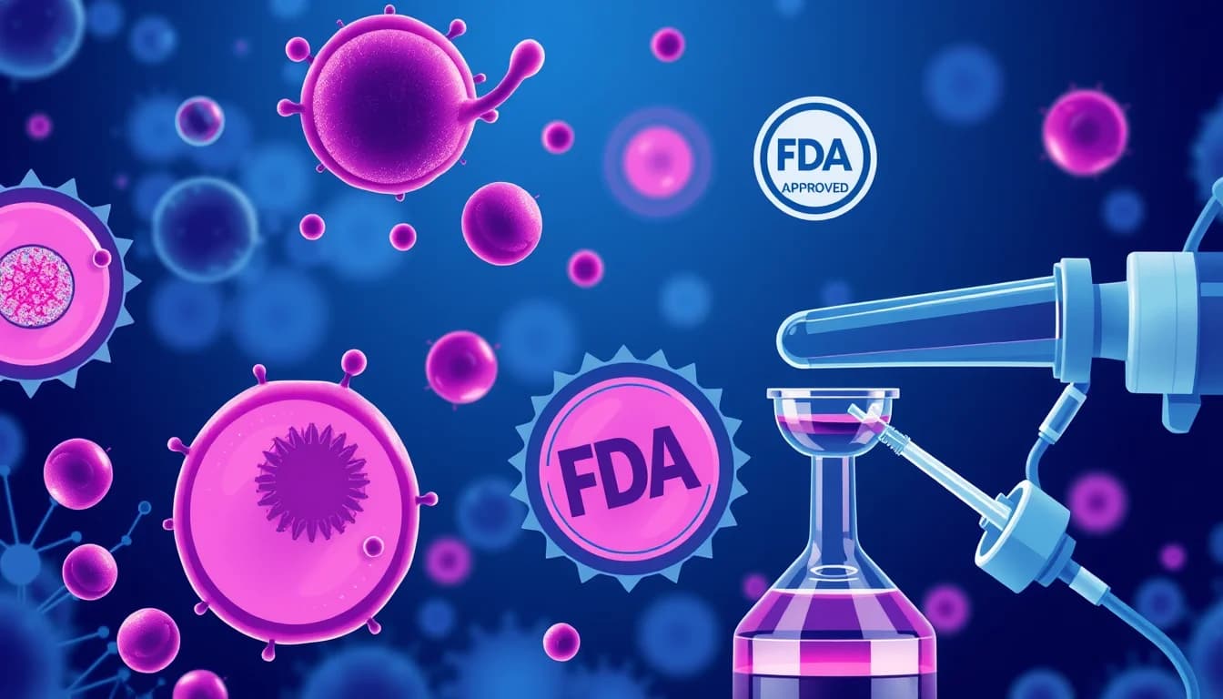 FDA Approves Pirtobrutinib as First-Line Blood Cancer Treatment — illustration