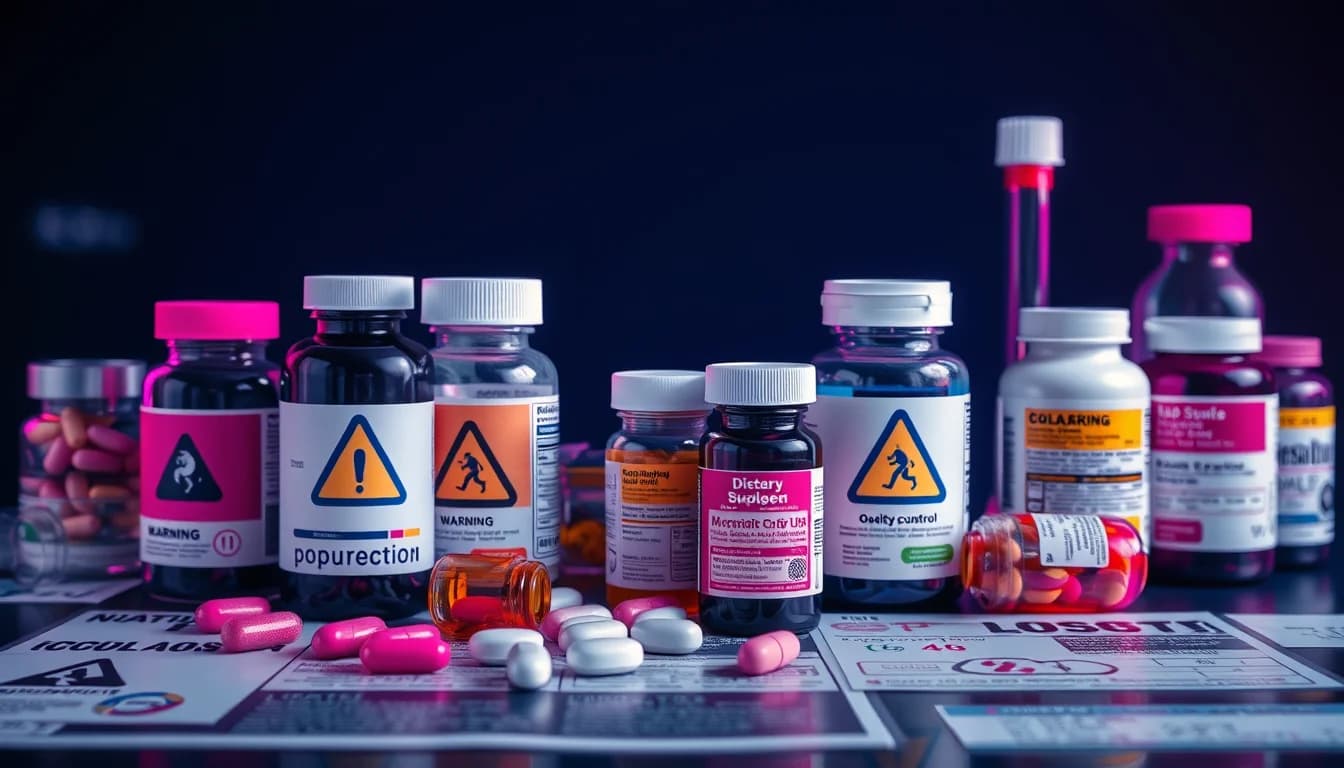 FDA Confirms Widespread Drug Contamination in Dietary Supplements — in-article illustration