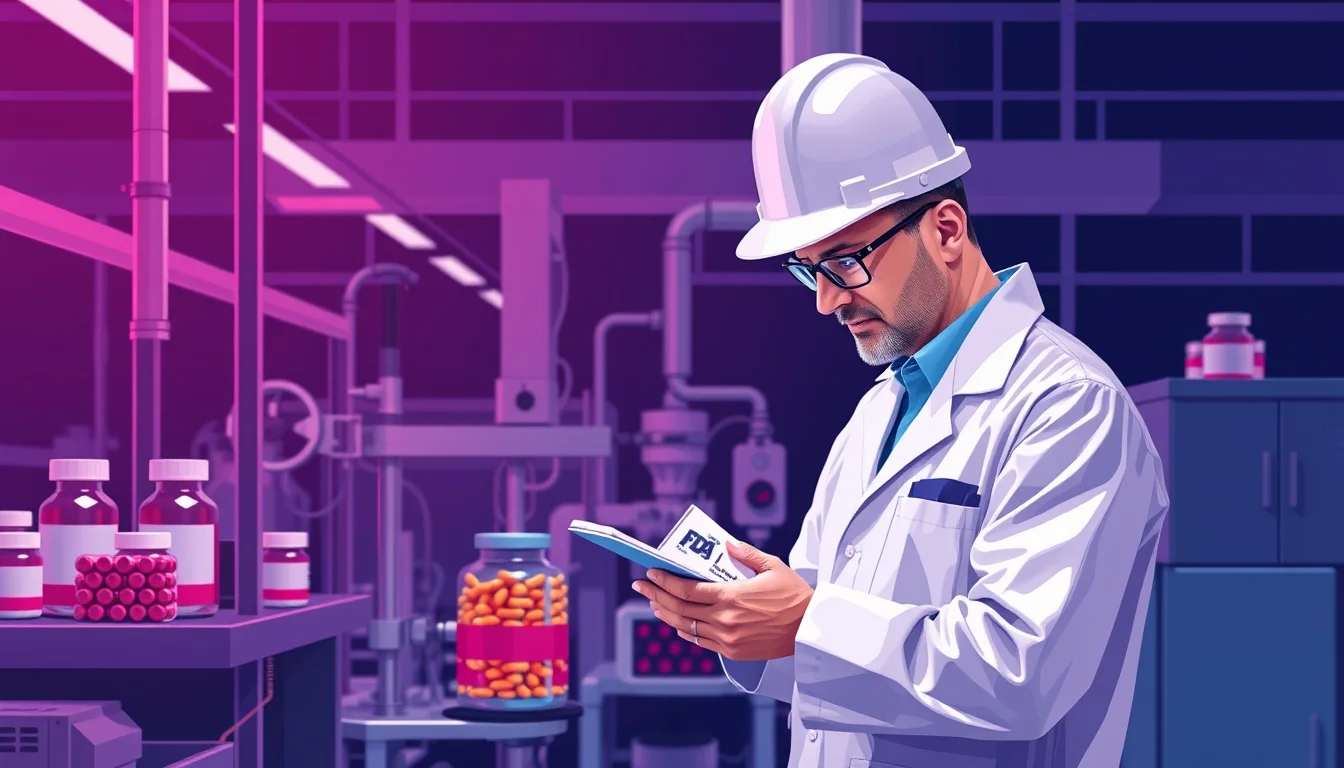 FDA Finds Violations at Half of Supplement Facilities Inspected — illustration