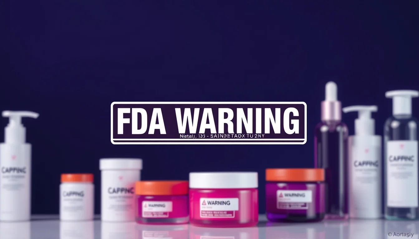 FDA Elevates Mercury-Contaminated Skin Care Products to Urgent Recall — in-article illustration