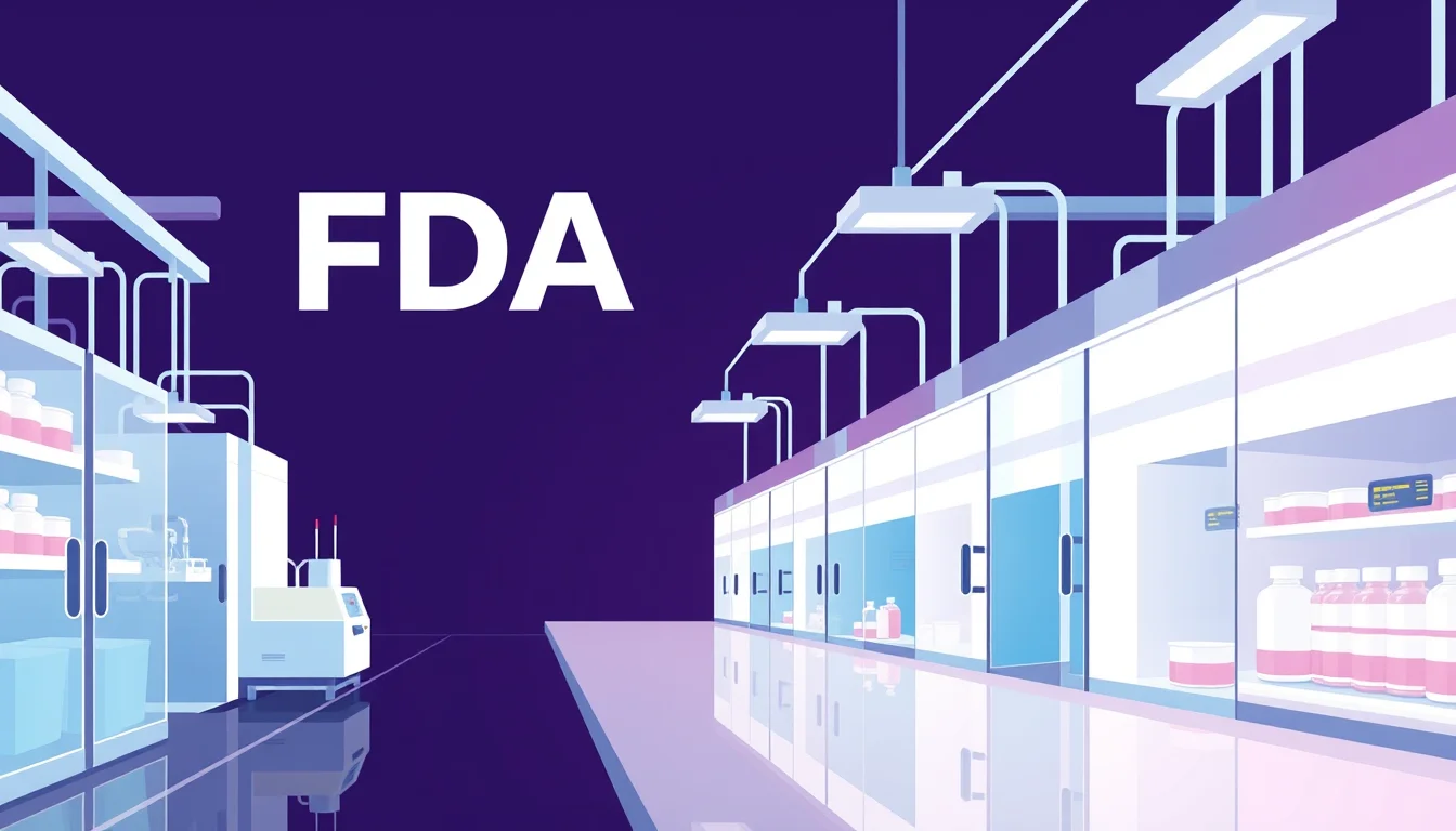 FDA Issues Warning Letter Over Serious Manufacturing Violations — illustration