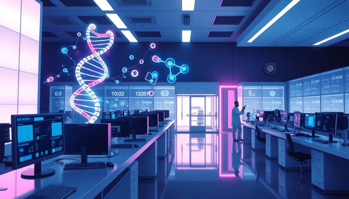 OpenAI Unveils GPT-Rosalind: Frontier AI Model for Drug Discovery — illustration