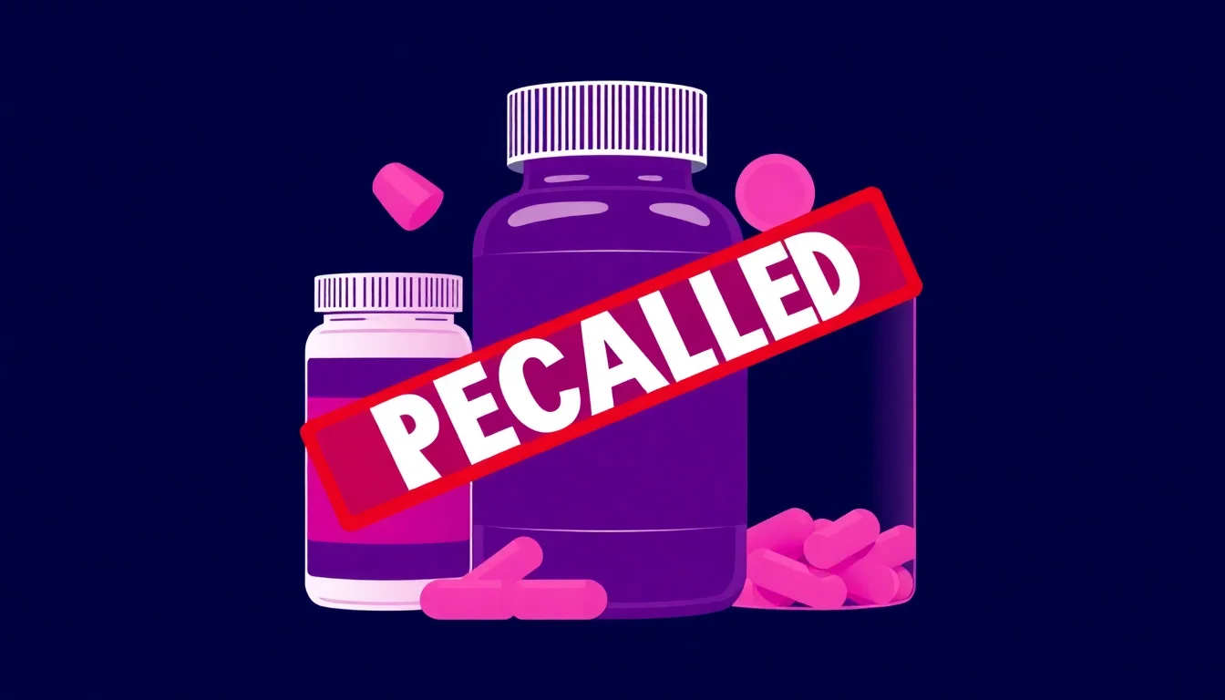 Major Pre-Workout Supplement Line Recalled Due to Contamination Concerns — featured illustration