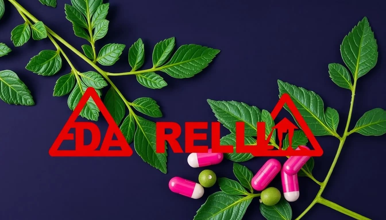FDA Recalls Rosabella Moringa Supplements After Salmonella Outbreak — illustration
