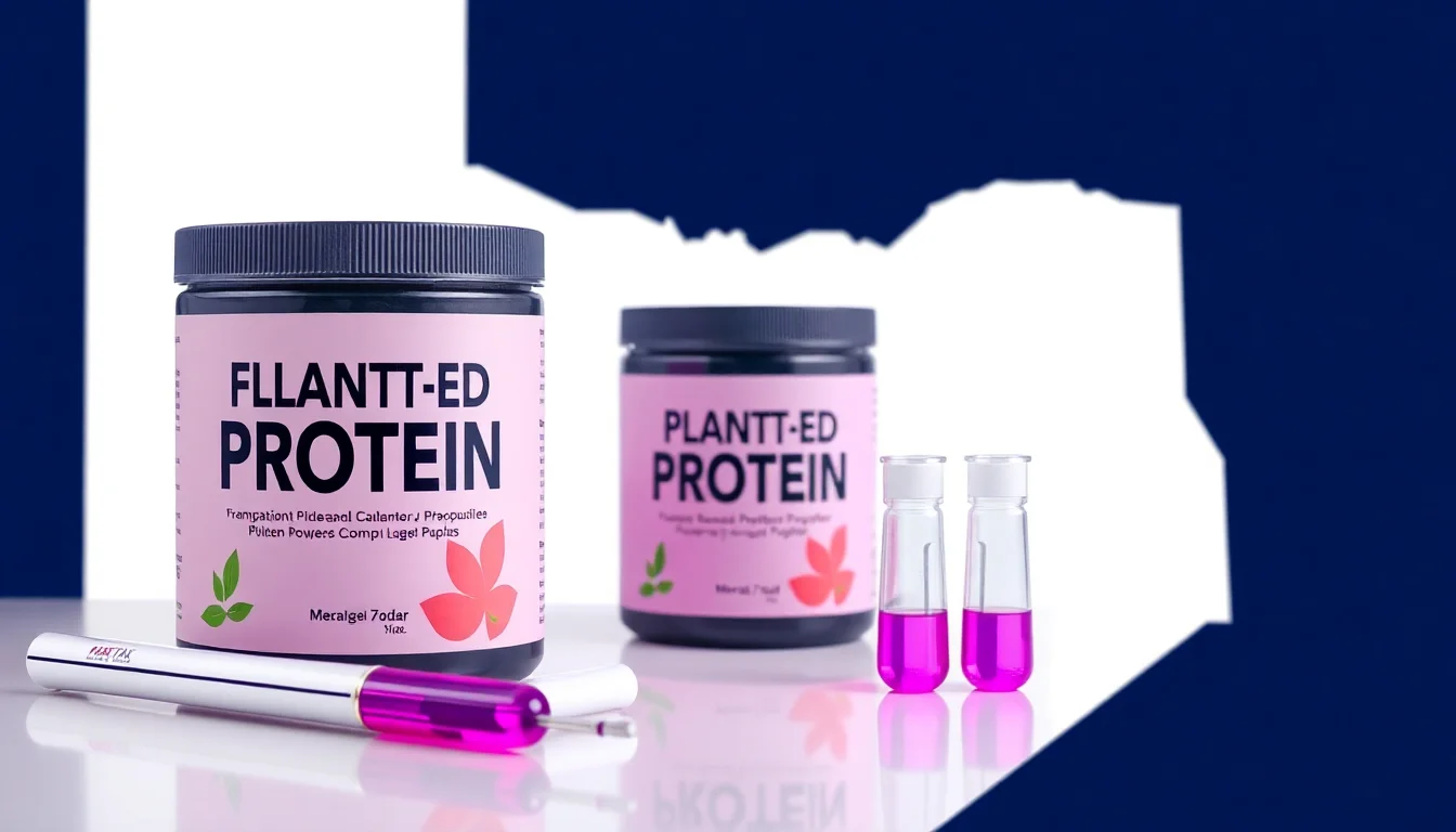 Texas AG Probes Plant Protein Brands Over Heavy Metal Content — illustration