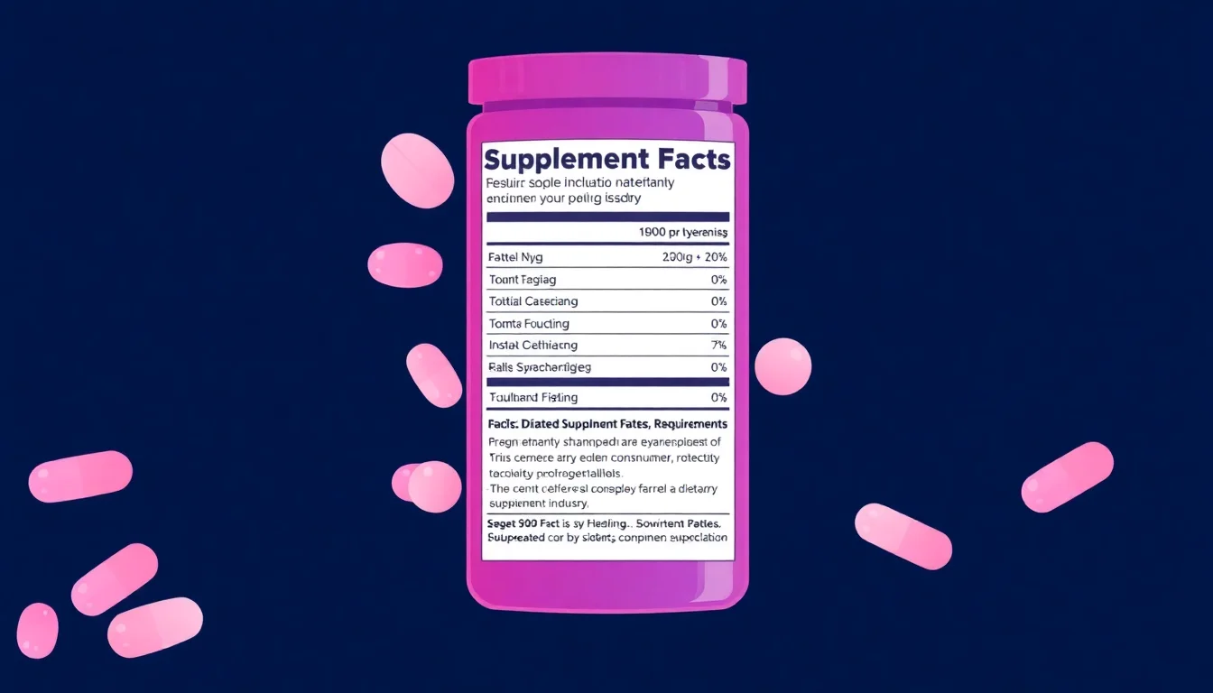 Updated Dietary Supplement Labeling Requirements Take Effect — featured illustration